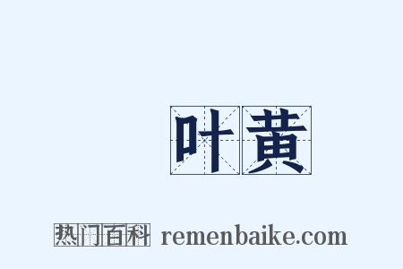 荳叶黄是什么意思的图片